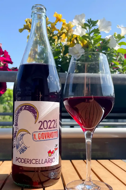 Il Giovanotto 2023 (1 liter) Naturvin, Poderi Cellario