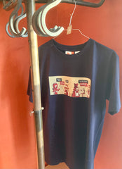 T-Shirt, m/Sydhavnens Vinbar Kunstværk, Str. M - XXL